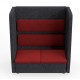 Retreat Upholstered High Back with Arms Sofa Pod